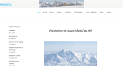 Desktop Screenshot of melado.ch