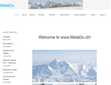 Tablet Screenshot of melado.ch